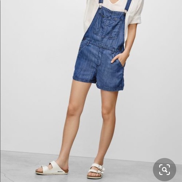 Aritzia Pants - Aritzia Azure Skies Chambray Senryu Romper Size L